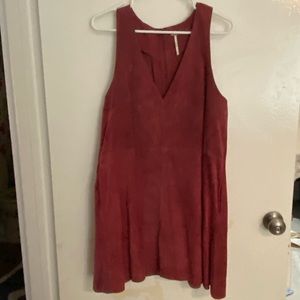 Free People Suede Dress